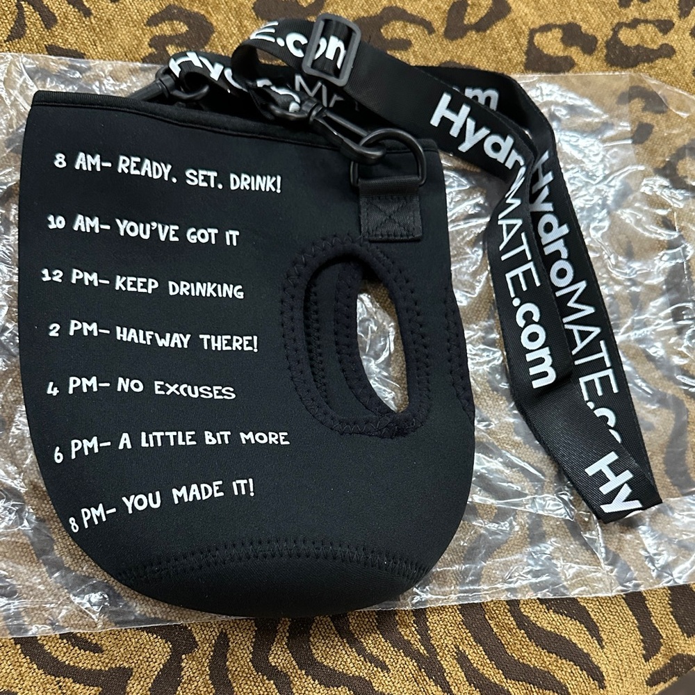 Black Drinkware Sleeve